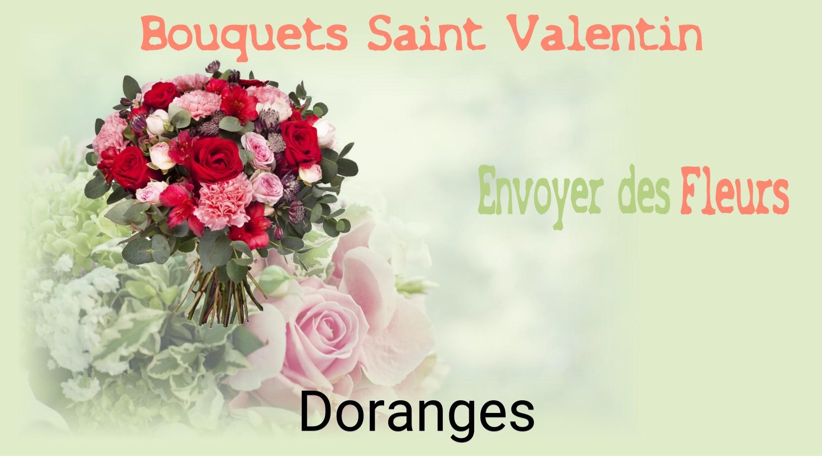 Roses de Saint-Valentin livrées à Doranges
